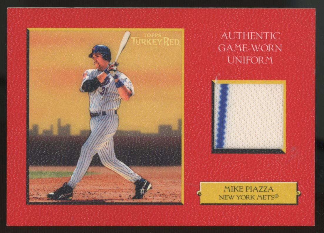 2005 Topps Turkey Red Mike Piazza Red Patch /99 #TRR-MP