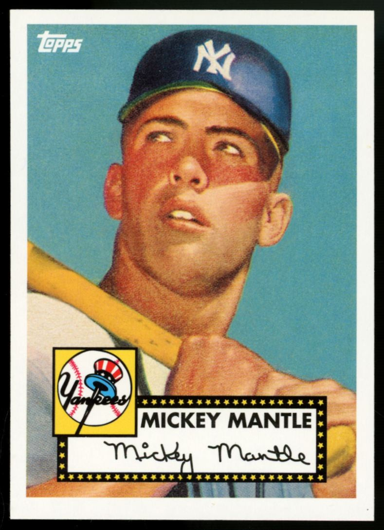 2010 Topps The Cards Your Mom Threw Out Mickey Mantle #CMT-1 "A"