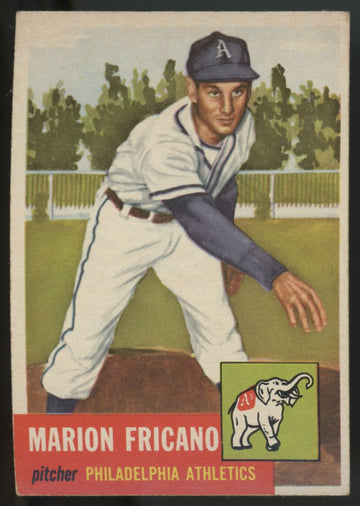 1953 Topps Marion Fricano #199 EX