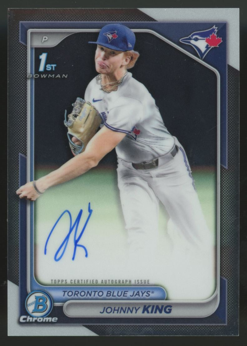 2024 Bowman Chrome Johnny King 1st Prospect Auto #CPA-JKI