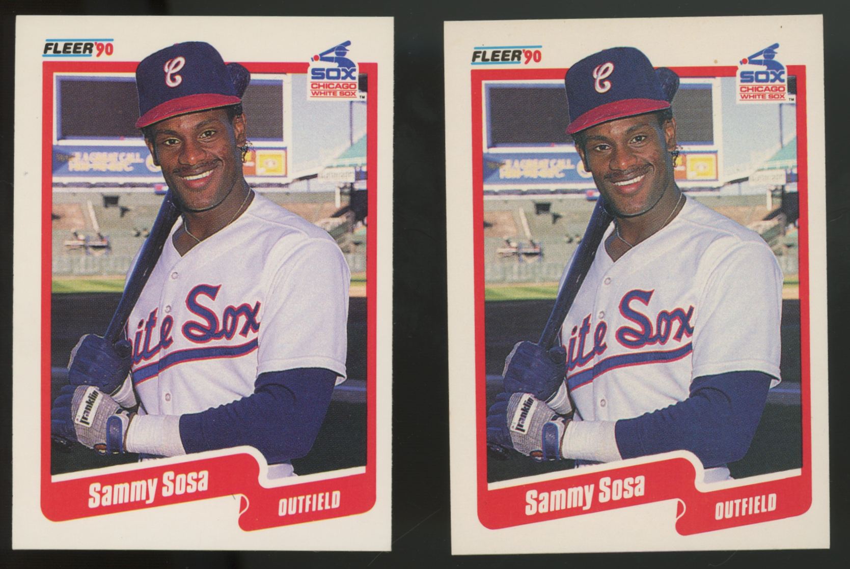 1990 Fleer Sammy Sosa RC #548 (Lot of 25)