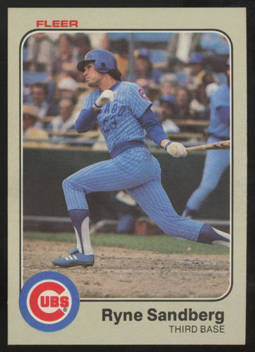 1983 Fleer Ryne Sandberg RC #507 NM