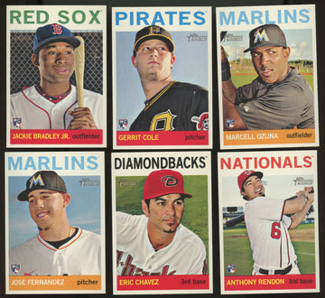 2013 Topps Heritage High Number Complete Set Box (100) Opened No Auto