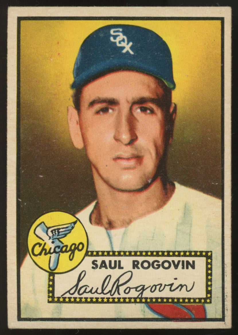 1952 Topps Saul Rogovin #159 VG/EX