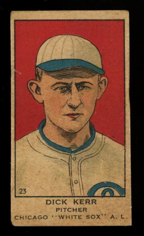 1919-21 W514 Dick Kerr (Black Sox) Hand Cut Strip Card