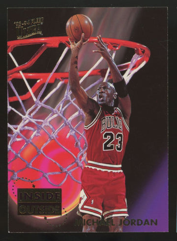 1993-94 Fleer Ultra Michael Jordan Inside Outside #4 "A"