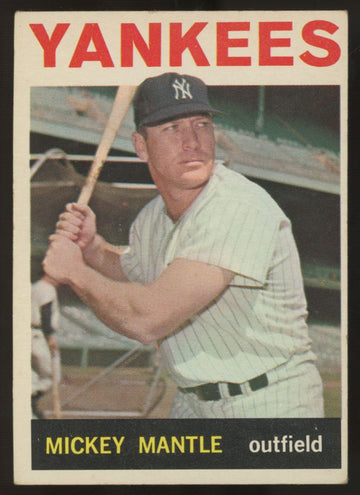 1964 Topps Mickey Mantle #50 VG/EX