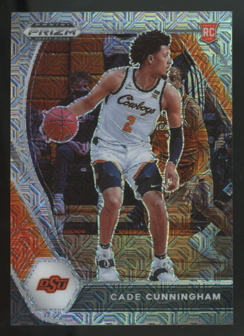 2021-22 Panini Prizm Draft Cade Cunningham RC Mojo /25 #1