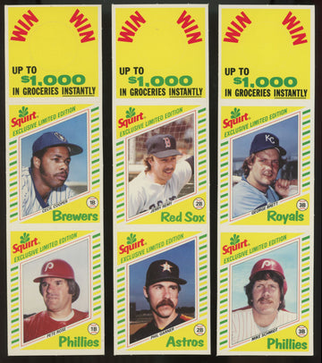 1982 Topps Squirt Baseball Complete Set (22/22)