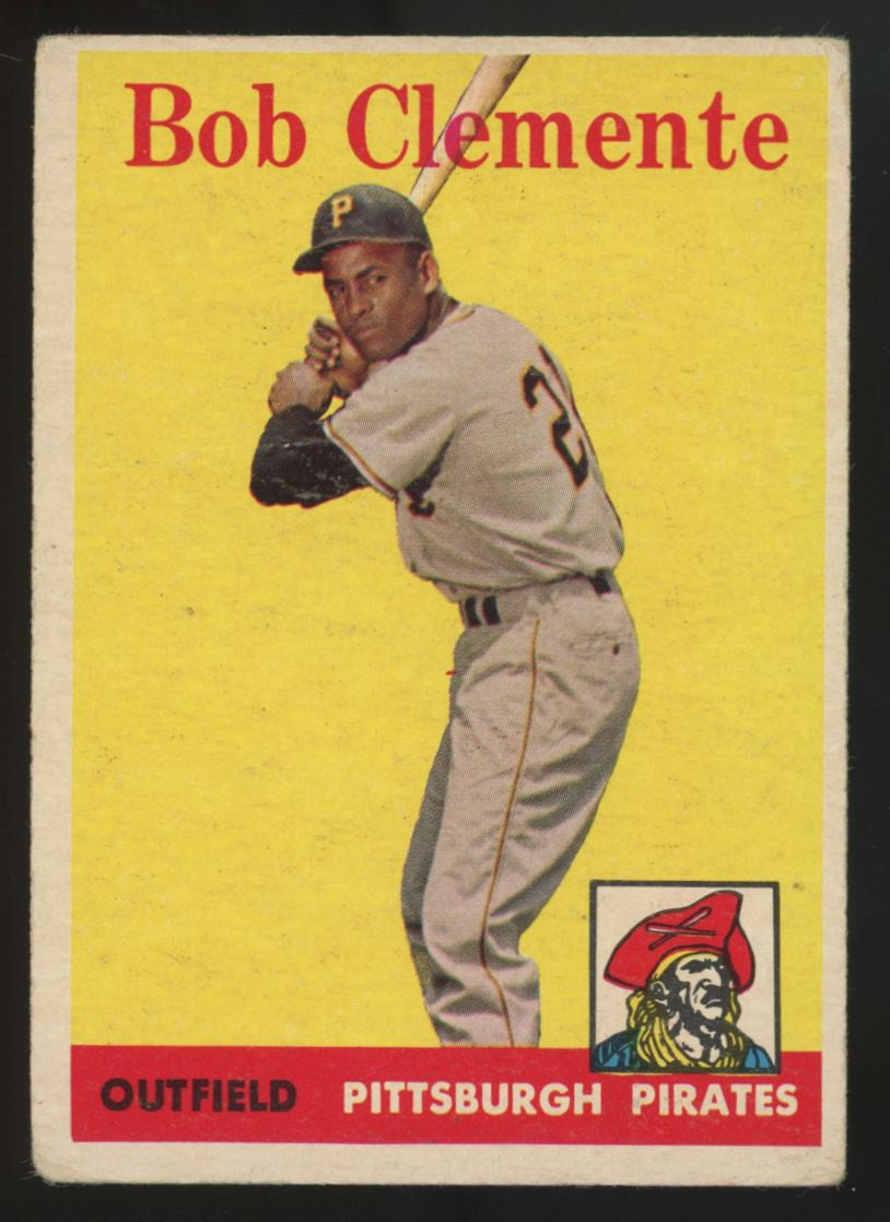 1958 Topps Bob Clemente #52 Good (Creases)