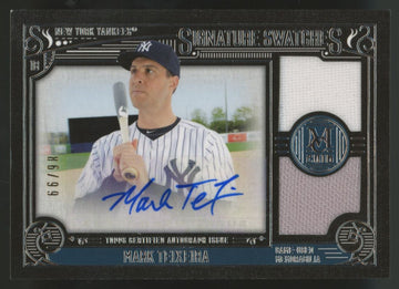2016 Topps Museum Collection Mark Teixeira Signature Swatches Patch Auto /99