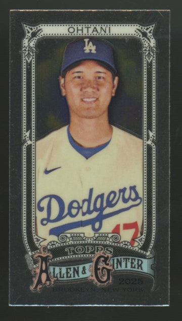 2025 Topps Allen & Ginter Shohei Ohtani Chrome Mini #132