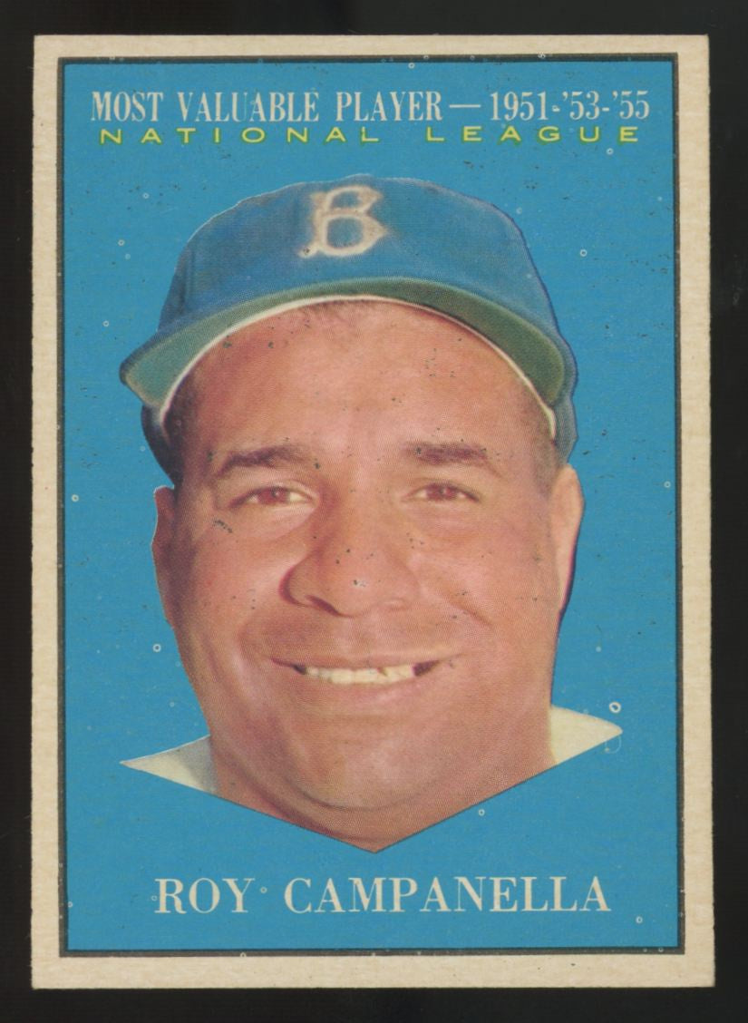 1961 Topps Roy Campanella MVP #480 EX/MT