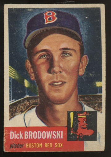 1953 Topps Dick Brodowksi #69 G/VG