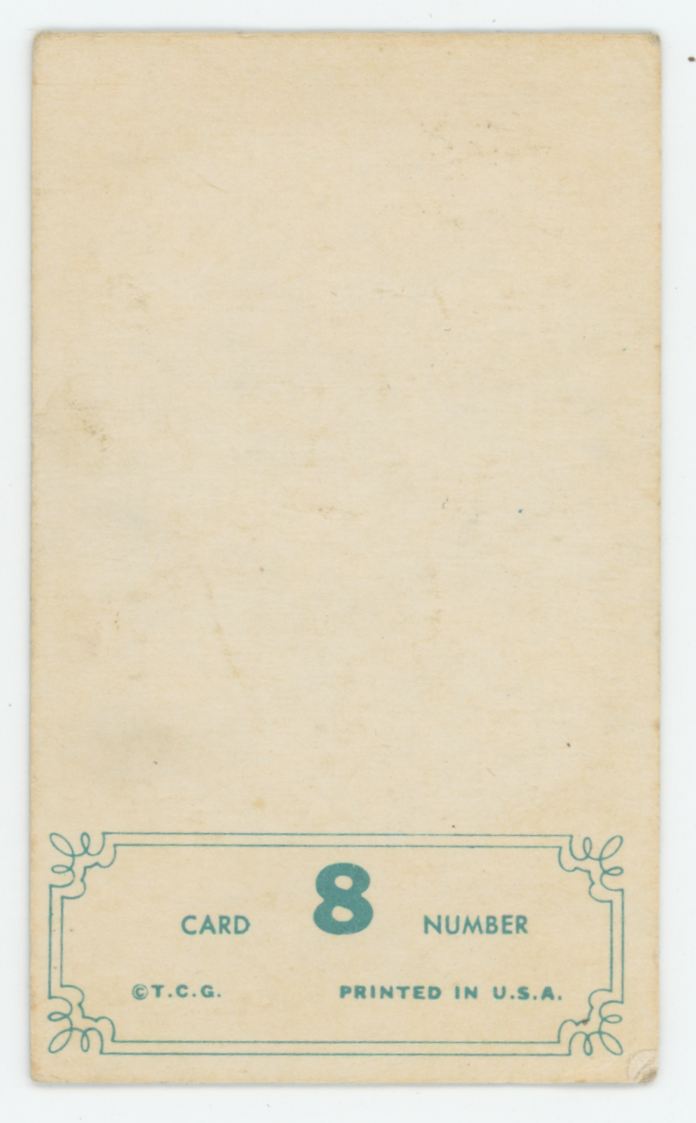 1965 Topps Embossed Sandy Koufax #8 Good (Creases)