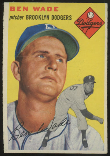 1954 Topps Ben Wade #126 NM