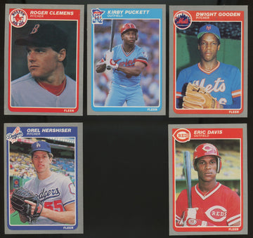 1985 Fleer Baseball Complete Set (662/662) NM White Box