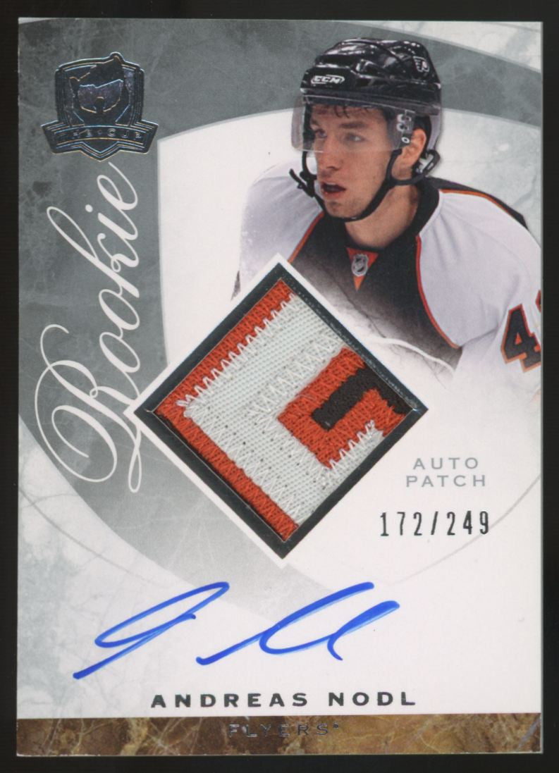 2008-09 Upper Deck The Cup Andreas Nodl RC Patch Auto RPA /249 #127