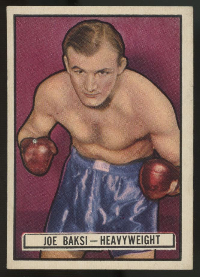 1951 Topps Ringside Joe Baksi #20 EX+