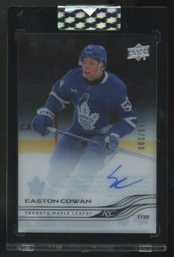 2025-26 Upper Deck Clear Cut Easton Cowan Auto /299 #CC-EC