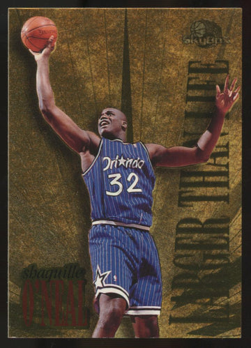 1995-96 Skybox Premium Shaquille O'Neal Larger Than Life #L7 "A"