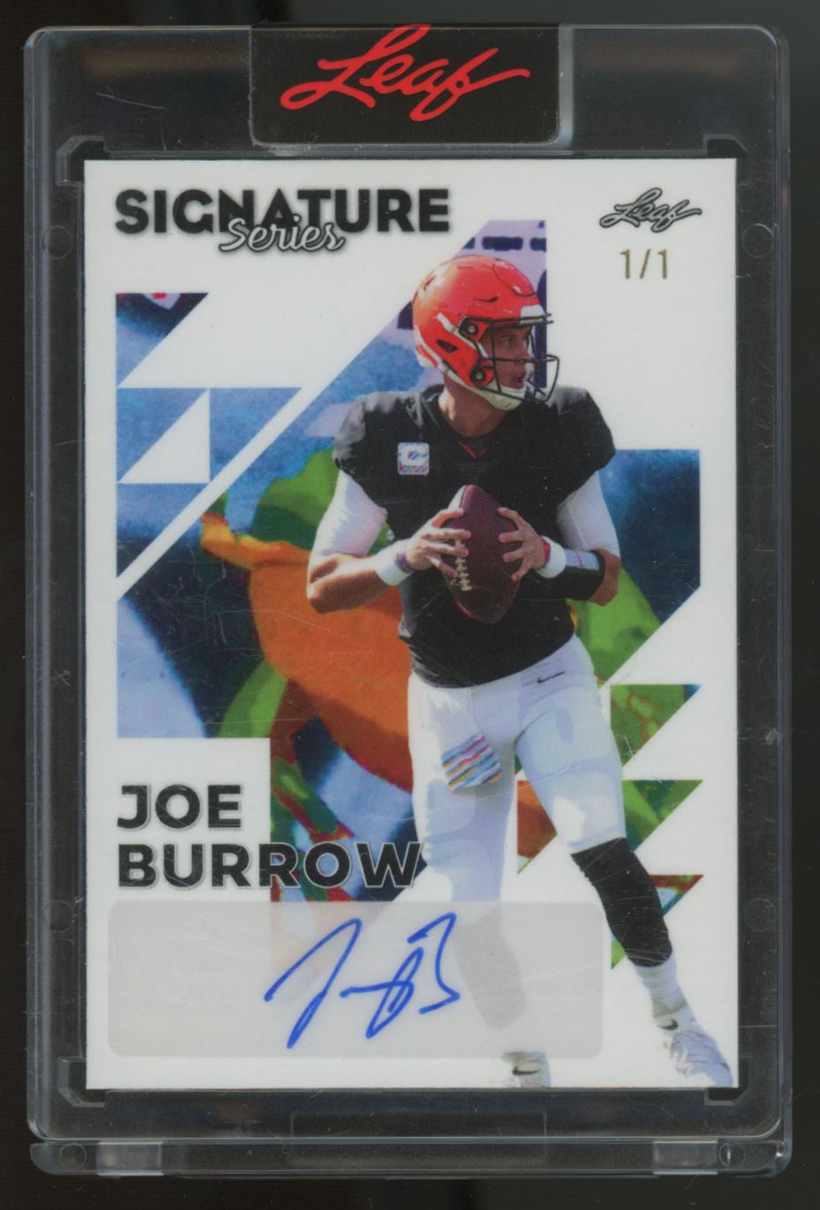 2023 Leaf Signature Series Joe Burrow Auto 1/1 #BA-JB1