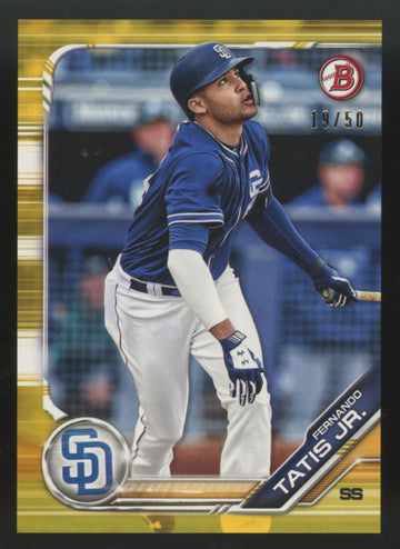 2019 Bowman Fernando Tatis Jr. Gold Prospect /50 #BP-25