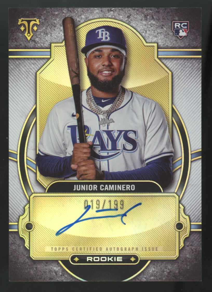 2024 Topps Triple Threads Junior Caminero RC Auto /199 #RA-JC