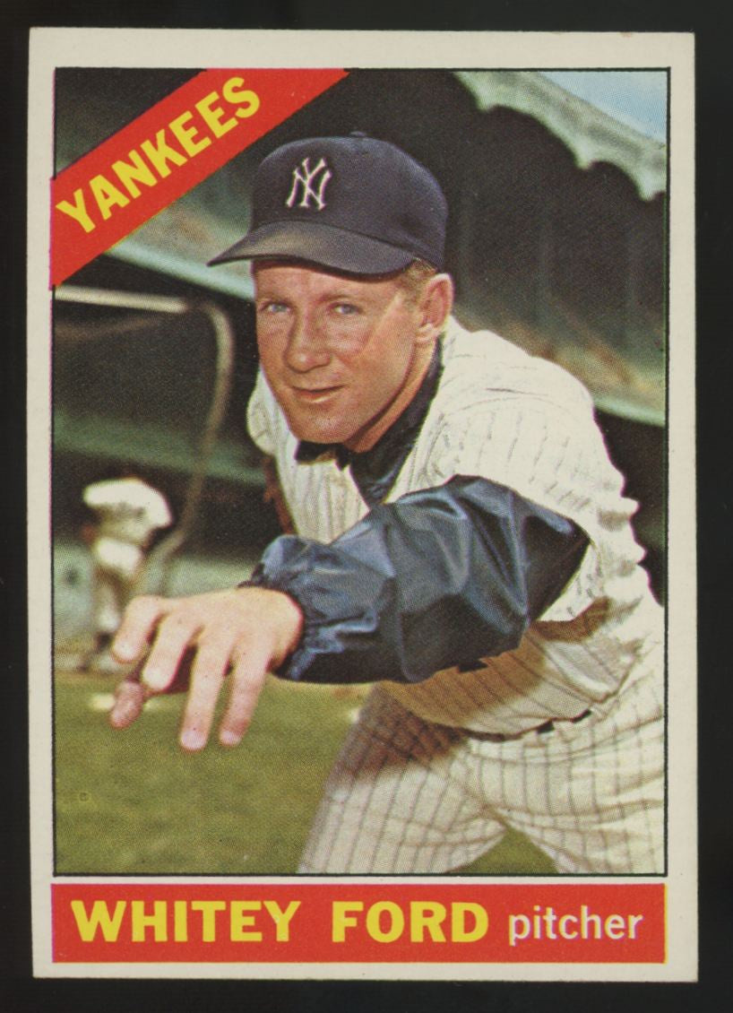 1966 Topps Whitey Ford #160 EX+