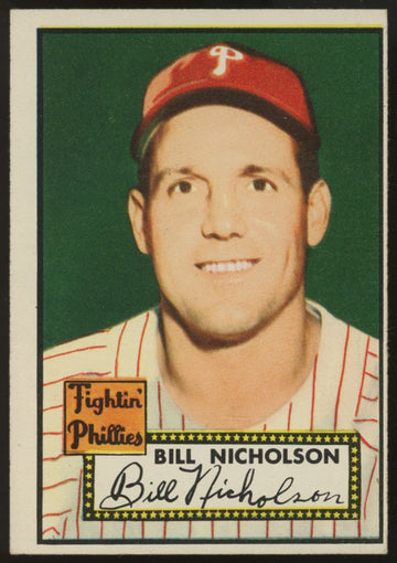 1952 Topps Bill Nicholson #185 EX