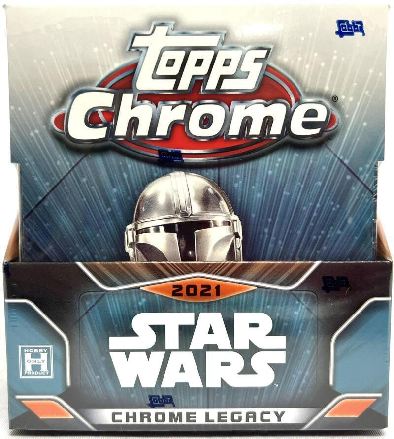 SOLD 11666 Star Wars Chrome Legacy Hobby Box