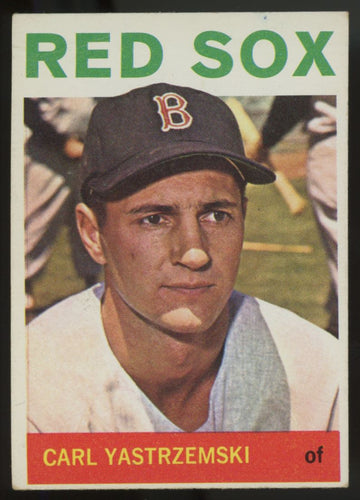 1964 Topps Carl Yastrzemski #210 VG (Crease)