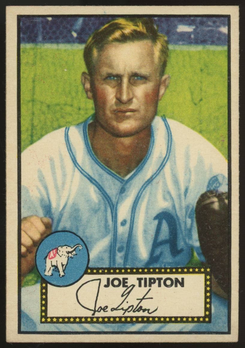 1952 Topps Joe Tipton #134 EX/MT