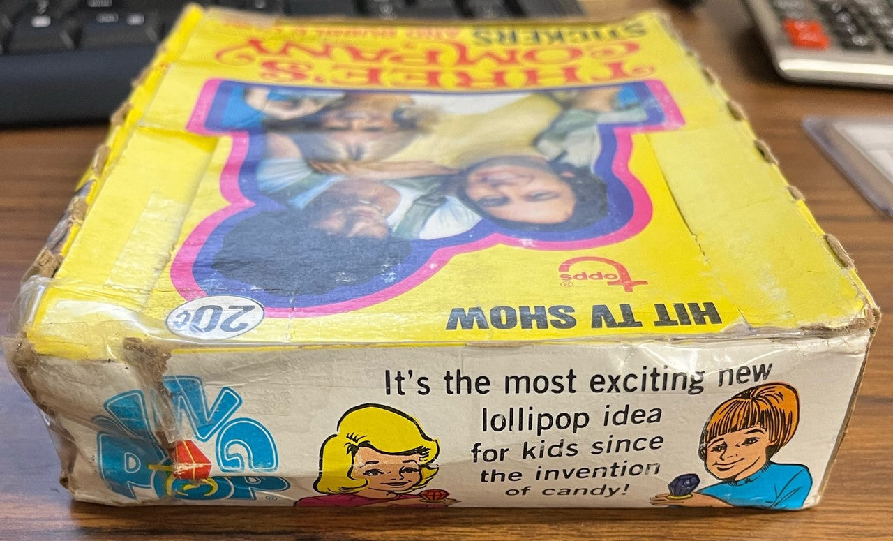1978 Topps Three's Company Wax Box 36 Unopened Sealed Packs
