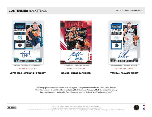 2023/24 Panini Contenders Basketball Hobby Case (12)