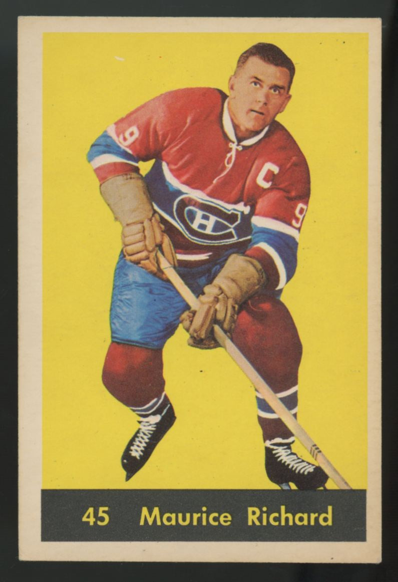 1960-61 Parkhurst Maurice Richard #45 EX