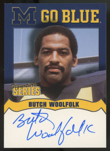 2003 TK Legacy Signature Series Butch Wolfolk Auto #MGB67