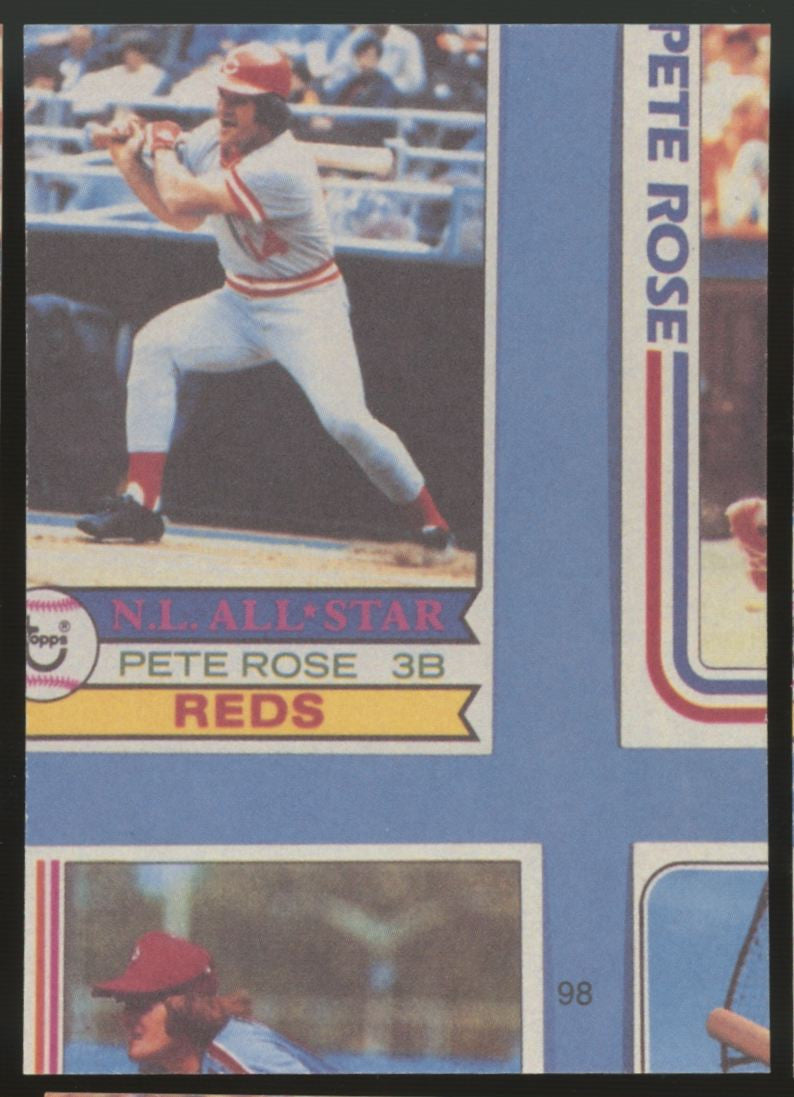 1985 Topps Renata Galasso Pete Rose Auto #98 "C"