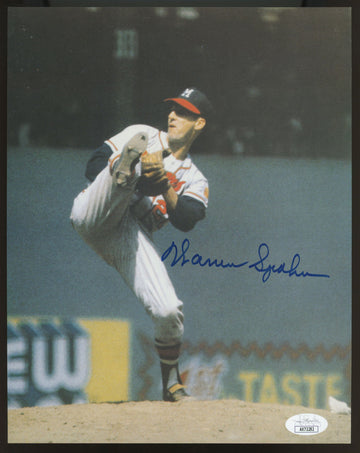 Warren Spahn Signed Autographed 8x10 Photo JSA *282