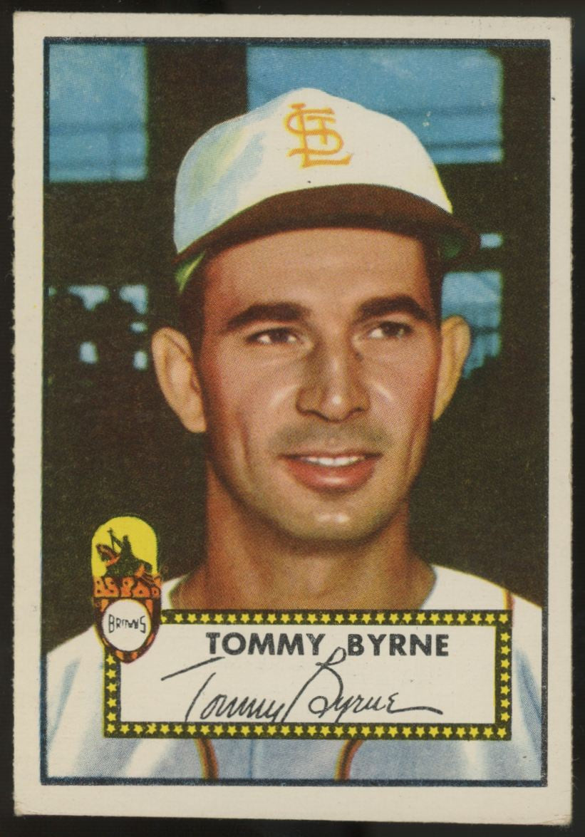 1952 Topps Tommy Byrne #241 EX+