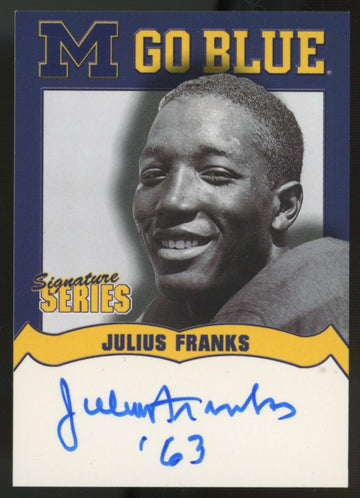 2003 TK Legacy Signature Series Julius Franks Auto #MGB39