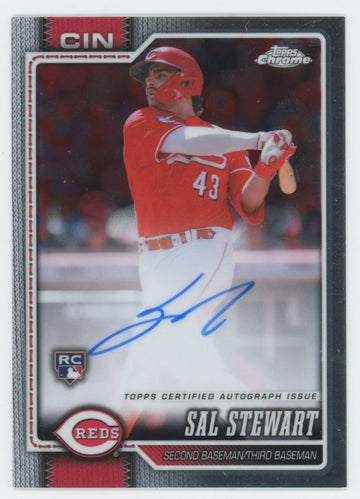 2026 Topps Chrome Sal Stewart RC Auto #RA-STE