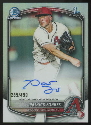 2025 Bowman Chrome Patrick Forbes Prospect 1st Auto Refractor /499 #CPA-PF