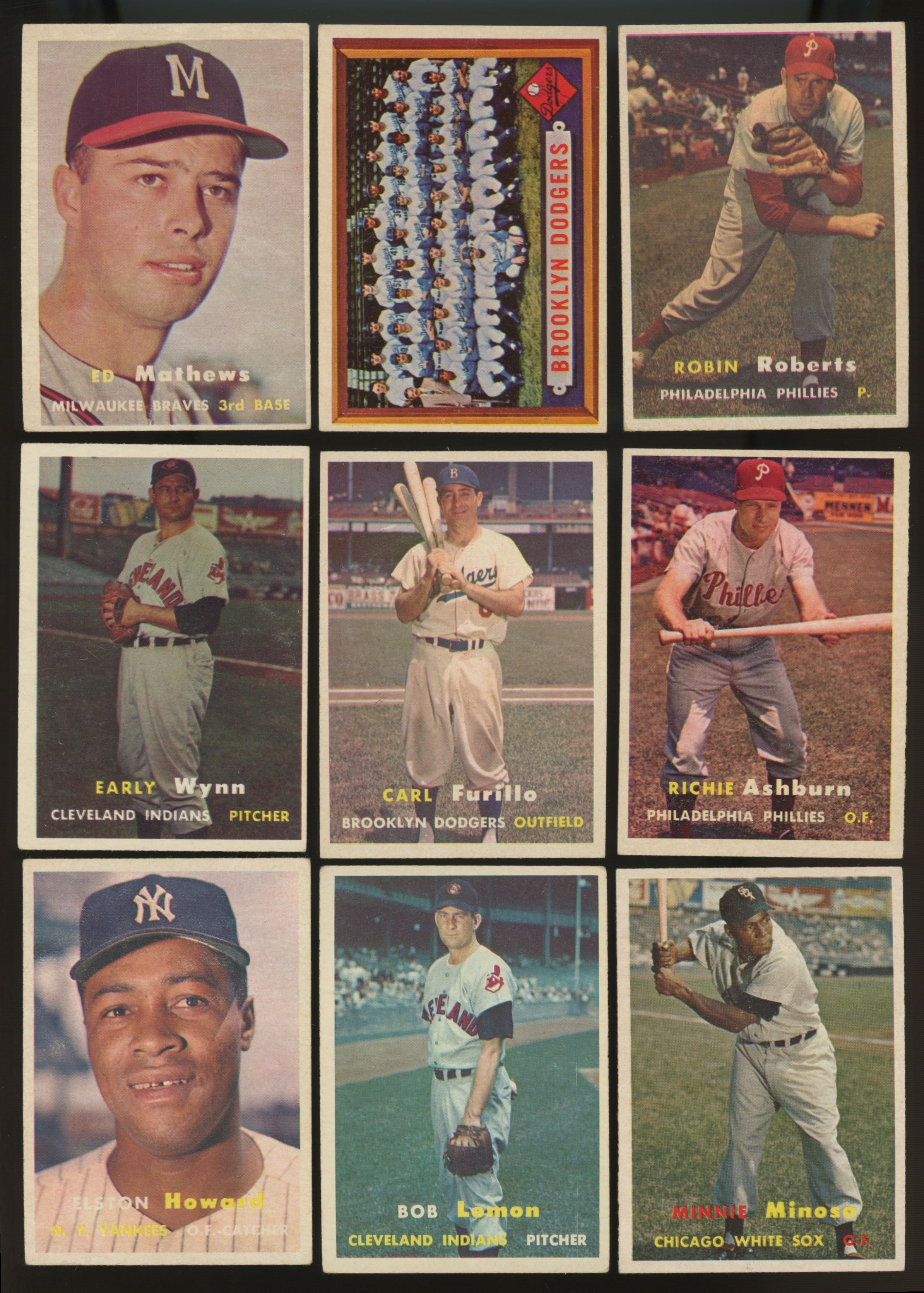 1957 Topps Baseball Complete Set (407) VG-EX/EX