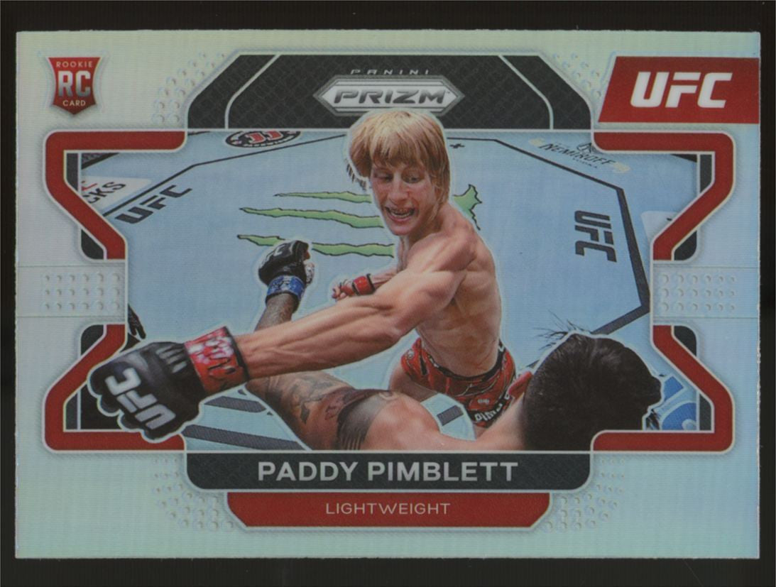 2022 Prizm UFC Paddy Pimblett RC Silver #88