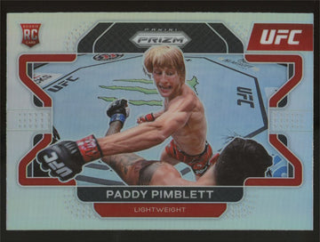 2022 Prizm UFC Paddy Pimblett RC Silver #88