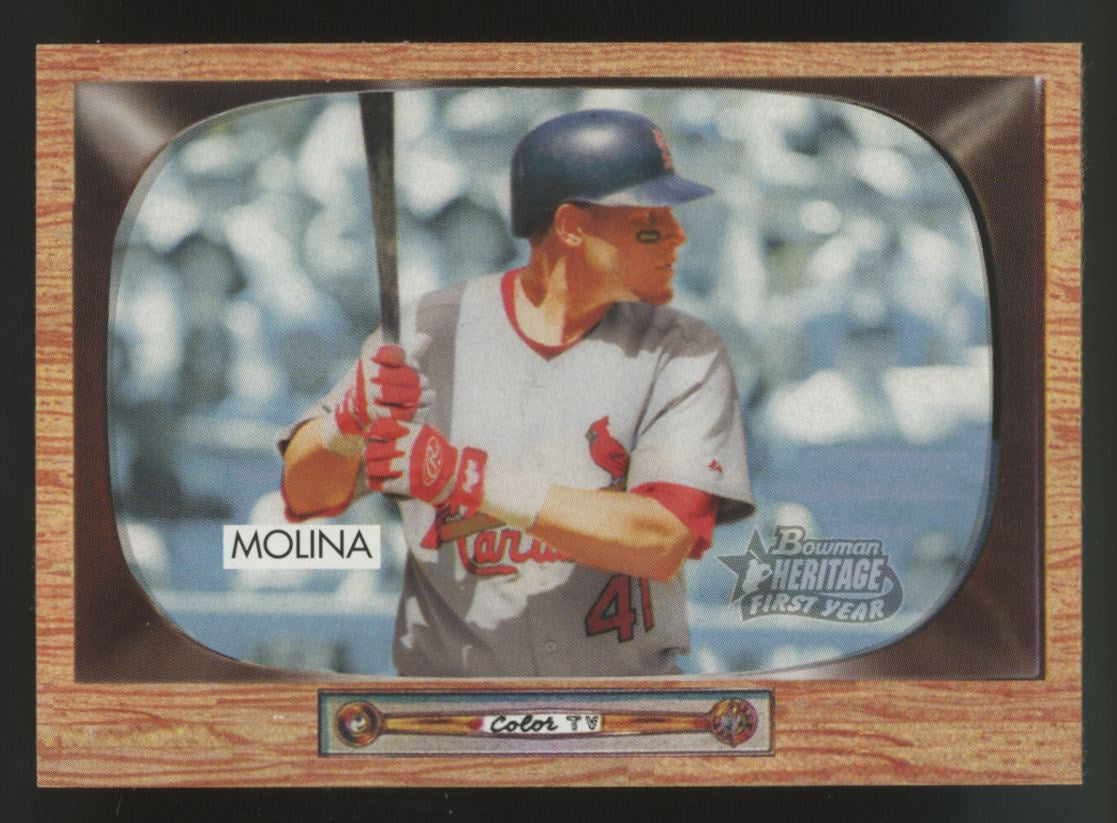 2004 Bowman Heritage Yadier Molina RC First Year #30