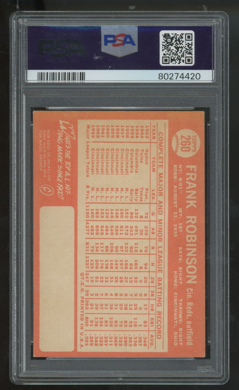 1964 Topps Frank Robinson #260 PSA 5