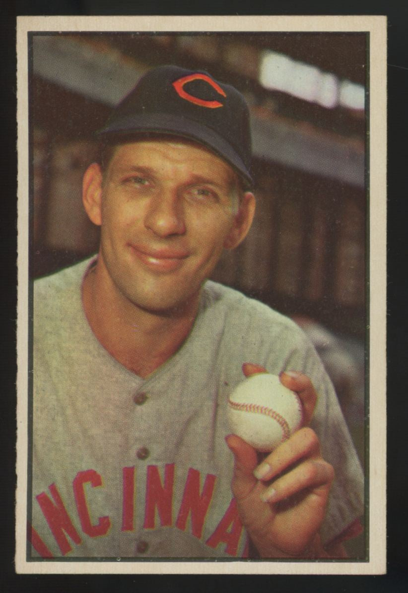1953 Bowman Color Harry Perkowski #87 NM
