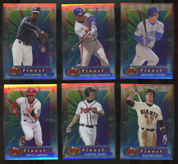 2017 Topps Finest Recreates Complete Set (20/20)